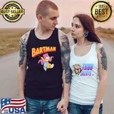 Purple bart simpson bartman the Simpsons s Tank Top