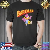 Purple bart simpson bartman the Simpsons shirt
