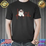 Ragdoll Cat Heartbeat I Love My Ragdoll Cat T-Shirt