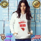 Red design 1899 kerberos steam ship s Hoodie