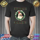 Red Santa Sunglasses Sit On My Lap And Tell Me What You Want Christmas T-Shirt