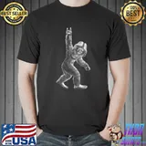 Rock On Bigfoot Loves Rock And Roll Sunglasses T-Shirt