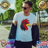 Rooster Head Face Animal Bird Wildlife T-Shirt