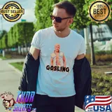 Ryan gosling handsome hot ken portrait barbie the movie classic shirt