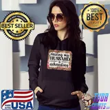 Sarcastic Wife Raising My Husband Exhausting Leopard T-Shirt Hoodie