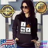 Science Cat I Nap Periodically Cats Lovers Chemistry T-Shirt Hoodie