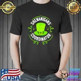 Shenanigans Coordinator Hat Teacher St Patrick's Day T-Shirt