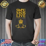 Simple minds live in the city of light classic shirt
