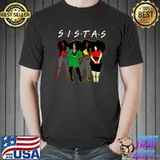 Sistas Melanin Black Queen Black History African Black Girl T-Shirt