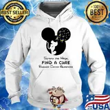 Spread The Hope Find A Cure Bladder Cancer Awareness Mickey s Hoodie
