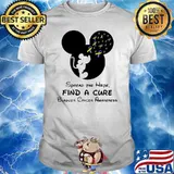 Spread The Hope Find A Cure Bladder Cancer Awareness Mickey shirt