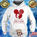 Spread The Hope Find A Cure Blood Cancer Awareness Mickey s Hoodie