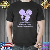 Spread The Hope Find A Cure Mickey Testicular Cancer Awareness Shirt