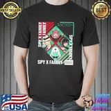 Spy team spy x family characters collage style shirt