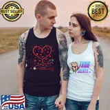 Stethoscope Hearts Happy Valentines Day Nurse T-Shirt Tank Top