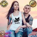 Takkun's black cat bored face fooly cooly s Tank Top