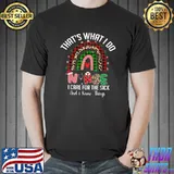 That's What I Do Nurse Care For The Sick Graduate Nursing Rainbow Leopard Plaid T-Shirt