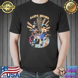 The acoustic guitar and garth brooks photographic shirt