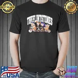 The flint stones logo design cartoon shirt