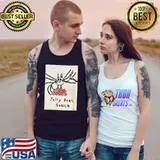 The Jelly Bean Goblin By Ella Mischievous Cat Colors T-Shirt Tank Top
