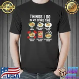 Things I Do In My Spare Time, Funny Ramen T-Shirt