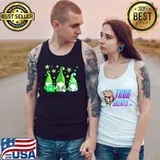 Three Nurse Gnomes St Patrick's Day Tee Nursing Lover Gifts Stars T-Shirt Tank Top