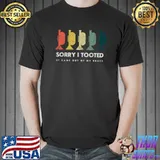 Turmpet Sarcastic Sorry Tooted Came Out Of My Brass Retro Turmpet Player Jazz Band Trombone T-Shirt