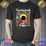 Unapologetically Dope Black History Month African American Floral T-Shirt