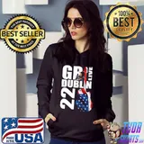 Us flag guitar garth brooks gb live 2022 stadium tour s Hoodie