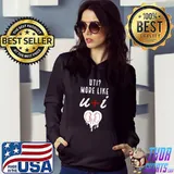 Uti More Like u+i Valentine's Day Heart T-Shirt Hoodie