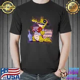 Water Splash Art Alligator Crocodile Pirate T-Shirt