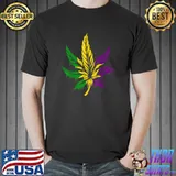 Weed Drip 420 Marijuana Smoker Mardi Gras Nola Cannabis Parade T-Shirt