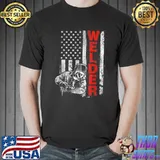 Welder American Flag Welding Worker Metalworking Lover T-Shirt