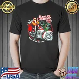 Who is on the bad list harley christmas shirt