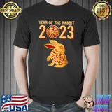 Year Of The Rabbit 2023 Happy New Year 2023 Logo T-Shirt