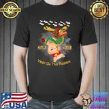Year Of The Rabbit With Unicorn Happy Chinese New Year 2023 T-Shirt