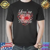 You're The Missing Piece To My Puzzle Hearts Autism Awareness Valentines Day T-Shirt