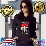Yungblud english singer red hair graphic s Hoodie
