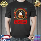 Zodiac Chinese New Year Is The Rabbit Chinese New Year 2023 Fireworks T-Shirt