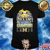 2022 big ten conference champions Michigan signatures shirt