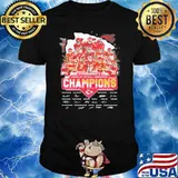 2023 championship American football conference champions Kansas city Chiefs football signatures shirt