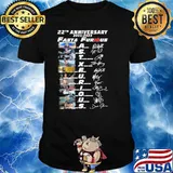 22th anniversary 2001-2023 Fast and Furious Paul Walker Vin Diesel signatures shirt