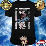 35th anniversary world series 1988 2023 Los Angeles Dodgers Tommy Lasorda Brian Holton signatures shirt