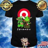 Baby yoda and Grinch friends Target shirt