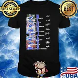 Blue Jays Bo Bichette Lourdes Gurriel Ir. Vladimir guerrero Jr. signatures baseball shirt