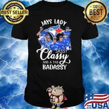 Blue Jays lad sassy classy and a tad badassy baseball shirt