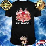 Bulls Legends Horace Grant Artis Gilmore signatures shirt