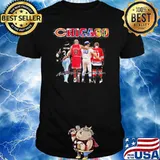 Chicago Bulls Payton Jordan signatures shirt