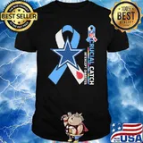 Dallas Cowboys Crucial catch intercept Diabetes NFL shirt