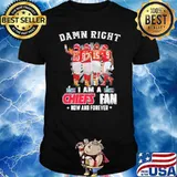 Damn right I am a Chiefs fan now and forever signatures shirt